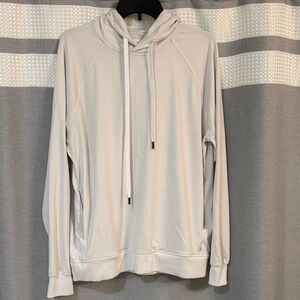 Men’s Large Feat White Hoodie
